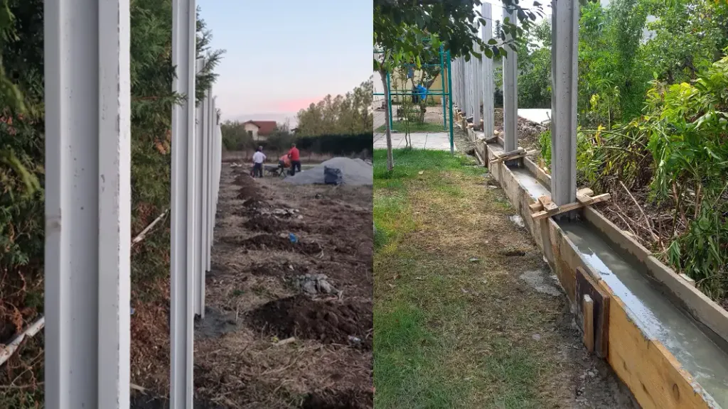 Стоманобетонни огради